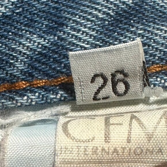 VTG Closed Marithe Francois Girbaud Jeans Size 26 High Rise Taper Classic Denim - Picture 9 of 11